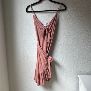 Astr Dusty Rose Mini Dress